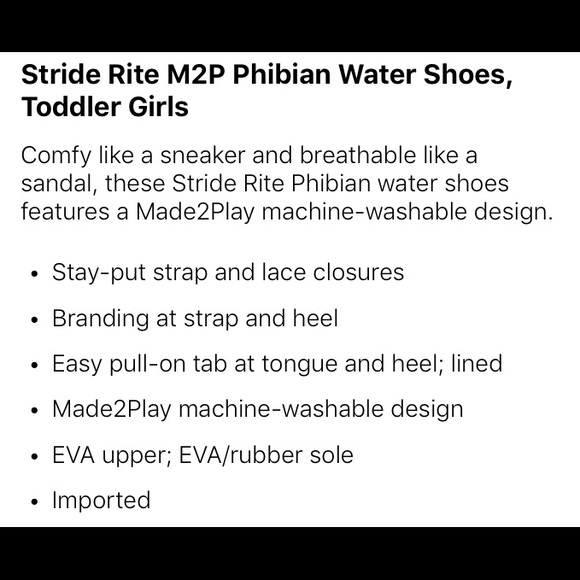 Stride Rite Phibian Girls Shoes - Picture 2 of 3